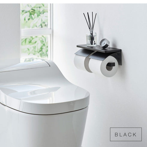 ウォールトイレットペーパーホルダー タワー ダブル 石こうボード壁対応.|s9